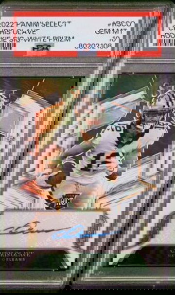 2022 Panini Select Chris Olave Rookie Signature Prizm JER# 12/35 PSA 10 eBay 1/1