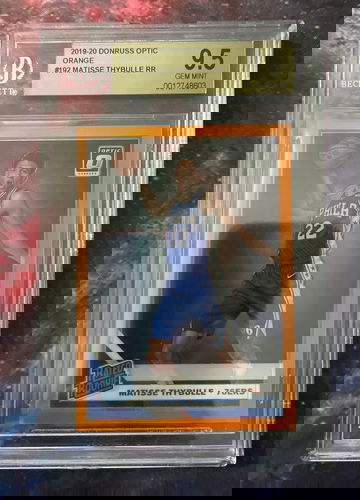 2019-20 Donruss Optic Orange #192 Matisse Thybulle