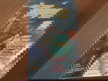1999/00 topps series 2 hobby basketball box