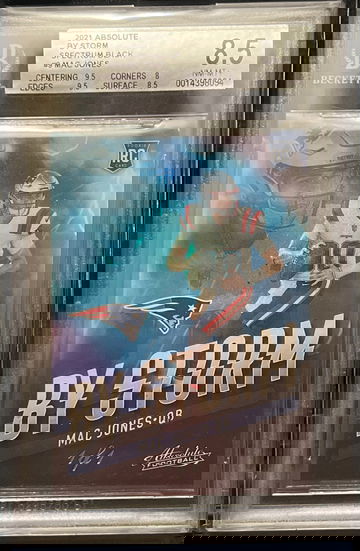 Mac Jones one of one RC BGS 8.5