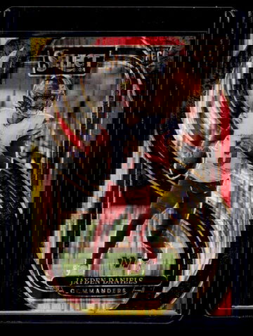 2024 Panini Select Premier Level Prizm Jayden Daniels #112 RC