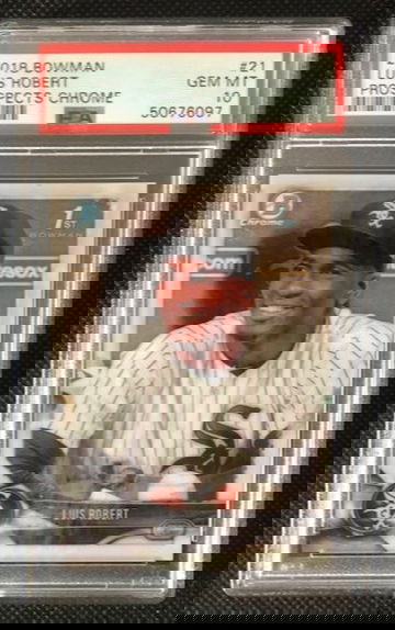 Luis Robert Bowman Chrome PSA 10