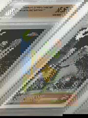 96-97 Topps Chrome Kobe Bryant BGS 9.5 GEM MINT *Holy Grail Card*