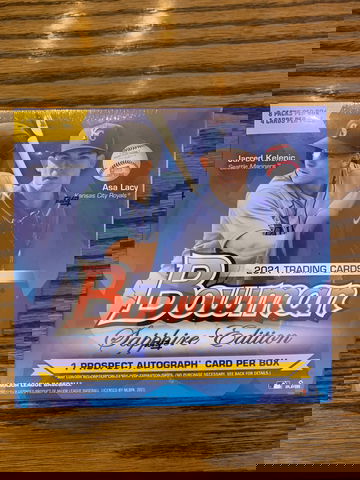 2021 Bowman Sapphire Hobby Box