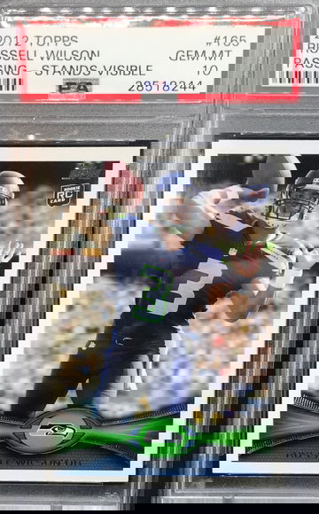 Russell Wilson 2012 Topps PSA 10