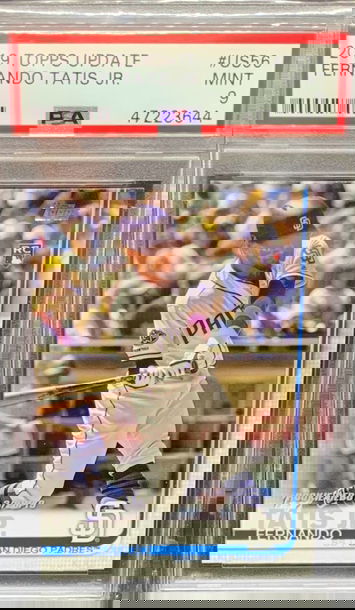 2019 TOPPS UPDATE FERNANDO TATIS JR ROOKIE CARD RC PSA 9