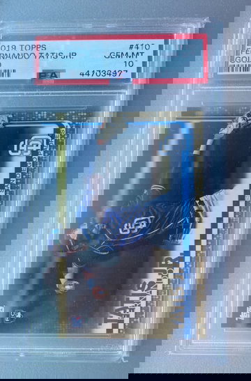 Fernando Tatis Jr 2019 Topps Series 2 Gold 1100/2019 PSA 10