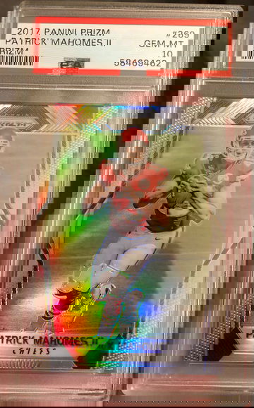 Patrick Mahomes II 2017 Panini Prizm #269 Silver Prizm PSA 10  Rookie RC
