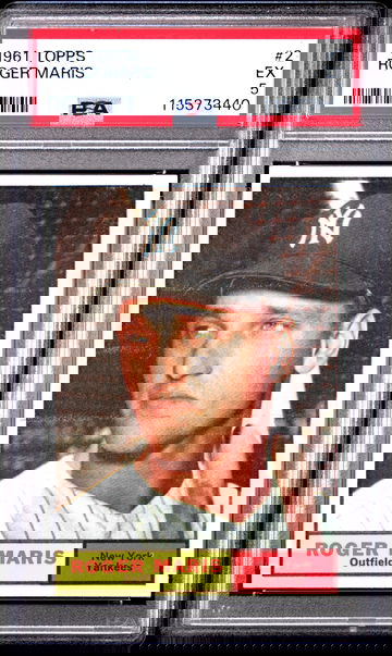 1961 Topps Roger Maris PSA 5