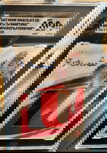 2021 Ja'Marr Chase Immaculate Premium Patch Auto Gold 16/25