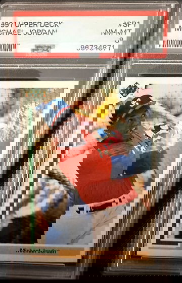 1991 Upper Deck Michael Jordan #SP-1 PSA NM-MT 8 