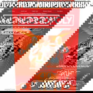 2024 Panini Prizm WNBA Monopoly Blaster Box (Lot of 5)