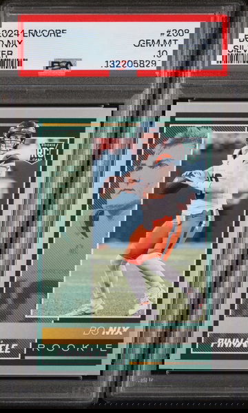 2024 Panini Encore Silver Bo Nix #208 /150 PSA 10