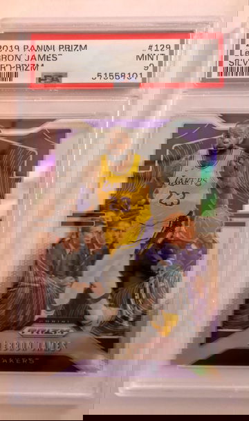 2019 Lebron James Silver Prizm PSA 9
