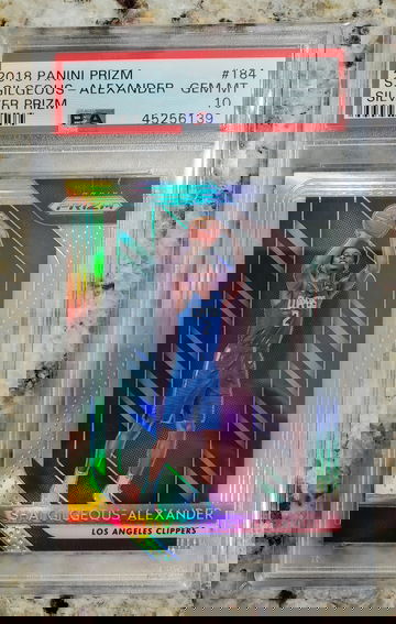 2018 Prizm Silver SHAI GILGEOUS-ALEXANDER PSA 10