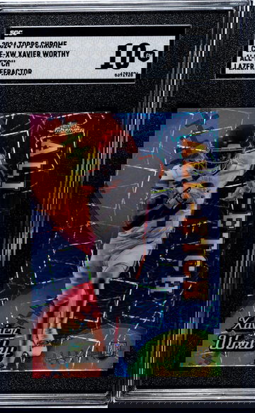 2024 Topps Chrome #CAE-XW Xavier Worthy All-Etch SGC 10