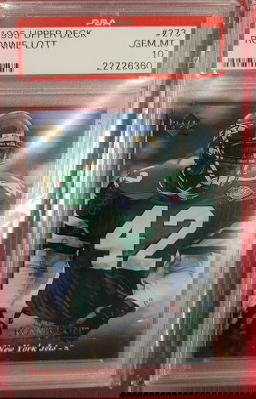 1995 Upper Deck Ronnie Lott PSA 10