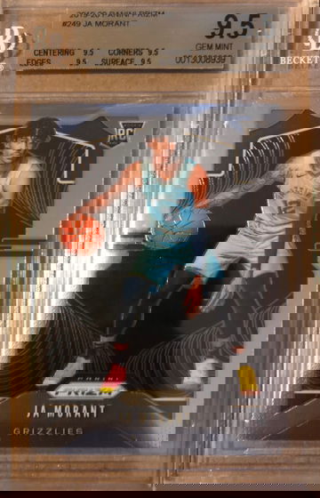 2019-20 Prizm Ja Morant BGS 9.5