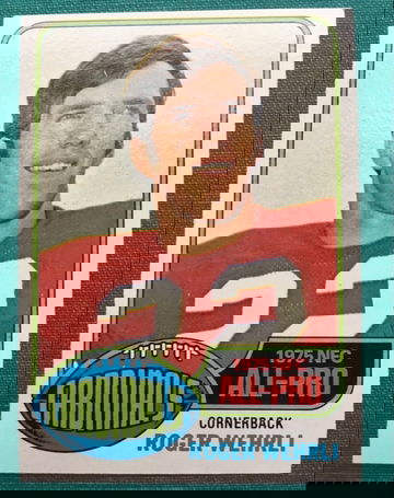 1976 TOPPS FOOTBALL #90 ROGER WEHRLI