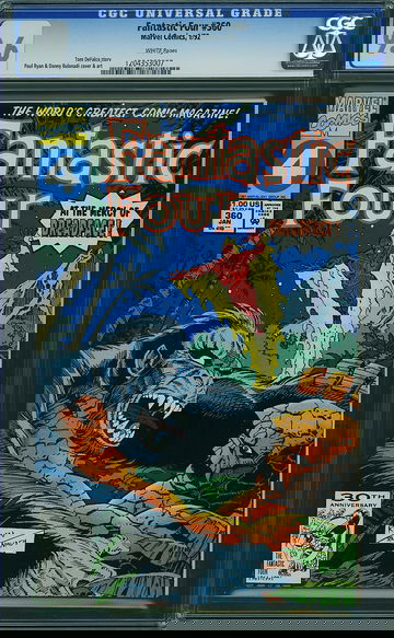 FANTASTIC FOUR #360, CGC 9.6 NM+