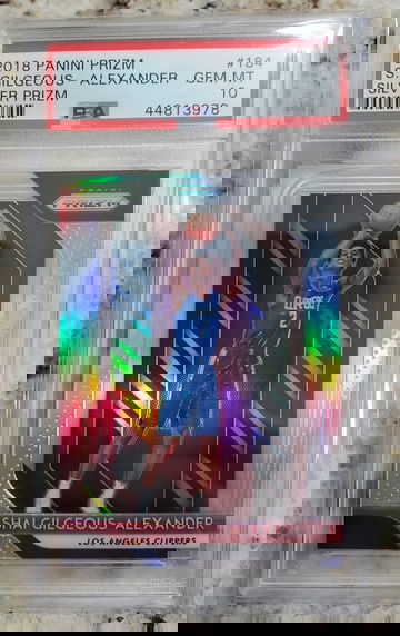 2018 Prizm Silver SHAI GILGEOUS-ALEXANDER PSA 10