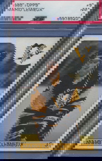 1985 Topps Mario Lemieux #9 PSA 7 Just Graded!