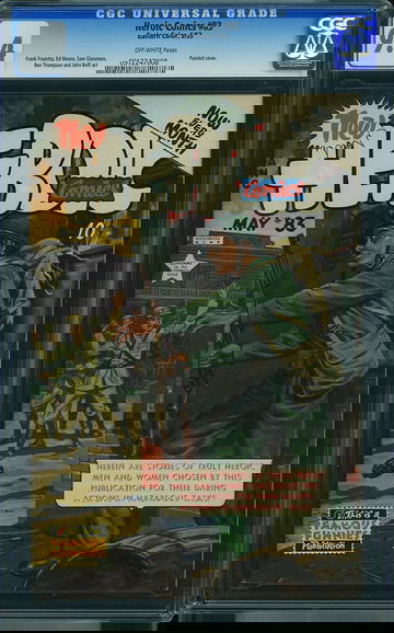 HEROIC COMICS #83, CGC 9.4 NM -- Frank Frazetta!