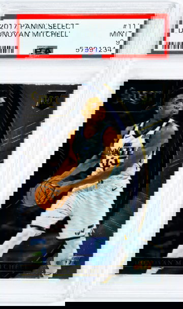 2017 Donovan Mitchell Panini Select    #11 PSA 9
