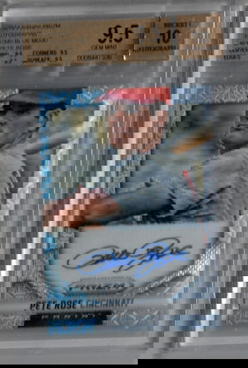 2014 Prizm Pete Rose AUTO BGS 9.5