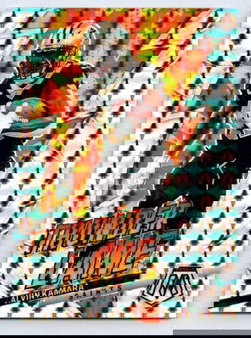 2023 Panini Mosaic ALVIN KAMARA Thunder Lane Mosaic Silver #TLAK