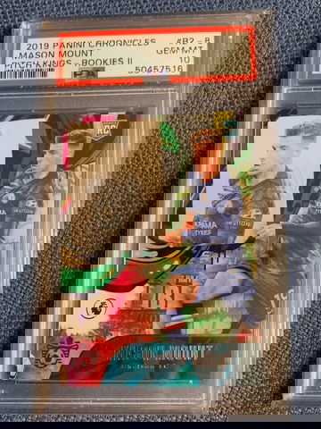 2019 Mason Mount Chronicles Pitch Kings Rookie PSA 10