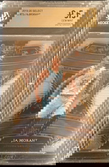 2019-20 Select - JA MORANT - Concourse Rookie - BGS 9.5