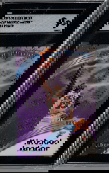 1997 Ultra Michael Jordan Star Power SGC 9