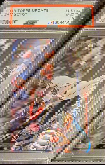 2018 Topps Update Juan Soto Rookie Debut PSA 9 Mint