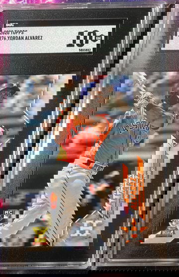 2020 Topps #276 Yordan Alvarez SGC 10 