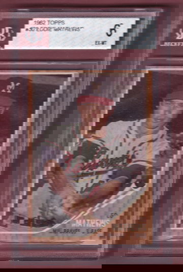 1962 Topps #30 Ed Mathews BVG 6