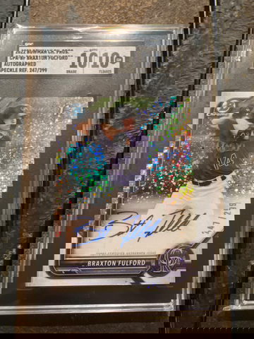 BRAXTON FULFORD BOWMAN CHROME AUTO /299