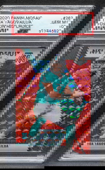 Tua Tagovailoa 2020 Mosaic Fusion Red Choice RC 16/80
