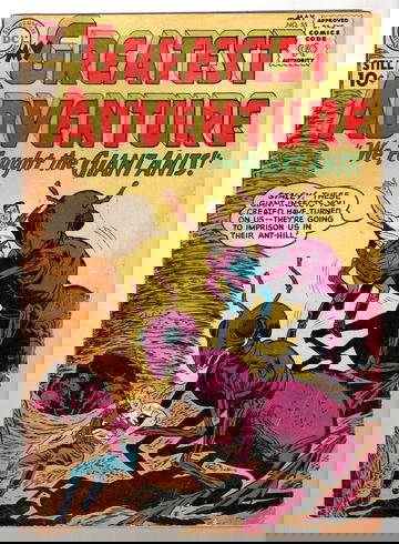 1960 DC Silver Age Comic Book My Greatest Adventure #55 Giant Ants 