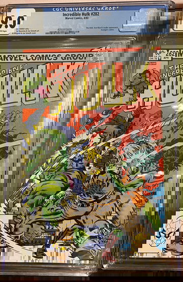 The Incredible Hulk #282 CGC 9.0