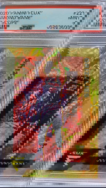 2020 Flux Desmond Bane Gold Scope Pop 1 #D /8