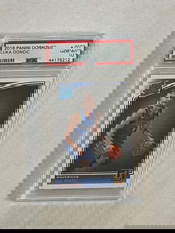 2018 Panini Donruss Luka Doncic PSA 10