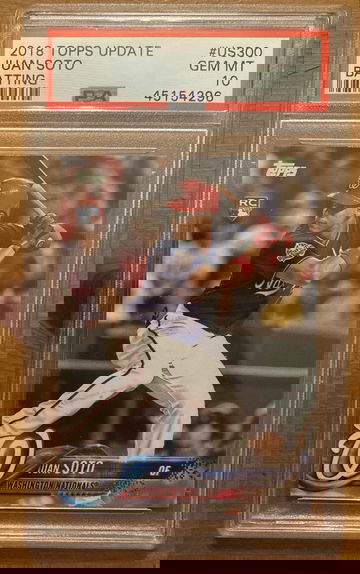 Juan Soto Topps Update RC PSA 10