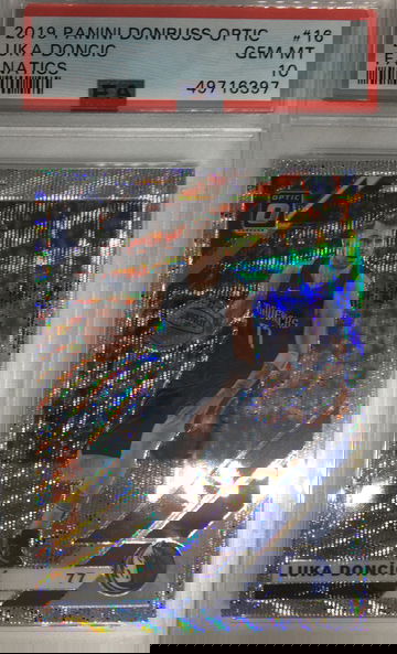 2019 Donruss Optics Luka Doncic Fanatics PSA 10