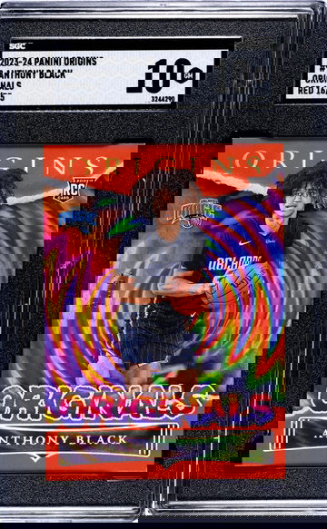 2023-24 Panini Origins #9 Anthony Black Originals Red /75 SGC 10