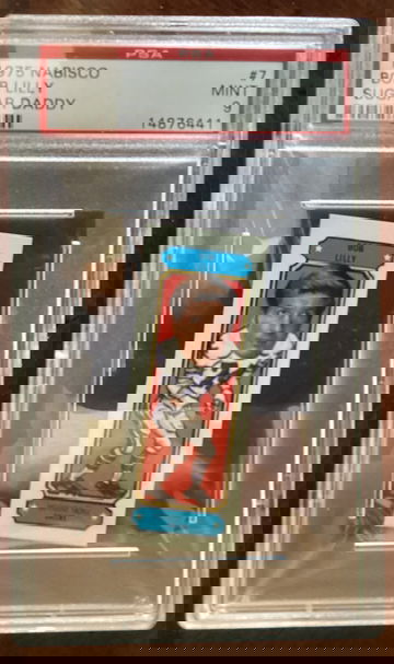 1975 Nabisco Sugar Daddy Bob Lilly #7 PSA-9 Mint