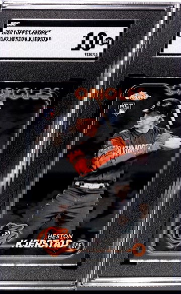 2024 Topps Chrome Heston Kjerstad #142 RC SGC 10