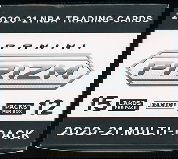 2020-21 Panini Prizm NBA Basketball Cello Multi Pack Box (12 SEALED Cello packs)