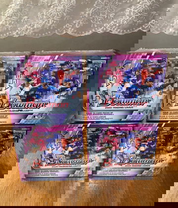 2020 Bowman Mega Box Lot of Four (4)