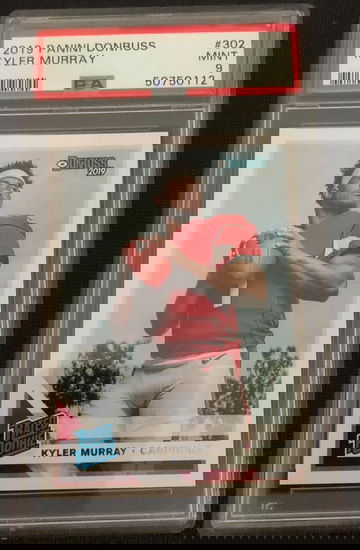 2019 Donruss #302 Kyler Murray Rated Rookie RC PSA 9 Mint Cardinals